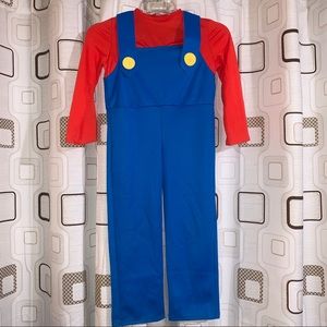 Super Mario Jump Suit Kids Costume